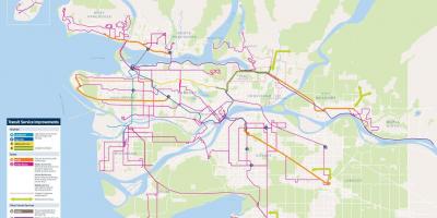 Vancouver transit system kart
